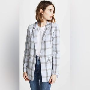 J.O.A. X CHRISELLE LIM Plaid Blazer